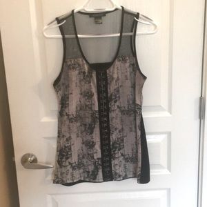 Skulls and Roses Tank Top - Midnight Hour